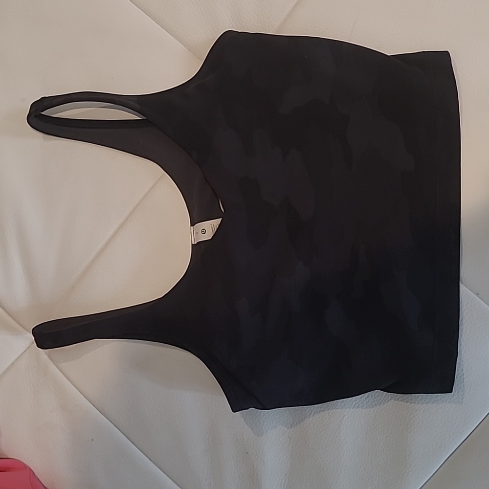 Lululemon align tank black camo size 6